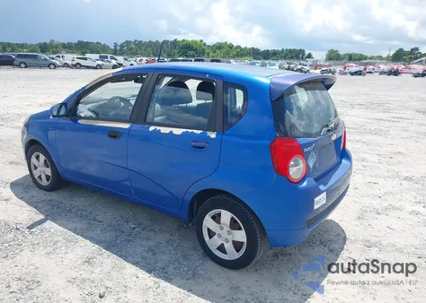 2009 Chevrolet Aveo Ls/Lt from USA, damaged, VIN KL1TD66E69B614700